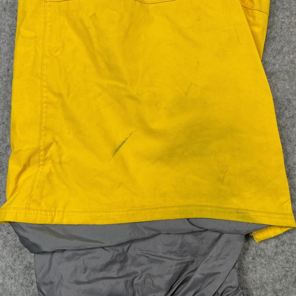 Burton Dryride Mens Yellow Snowboard Pants Cargo Pockets Large